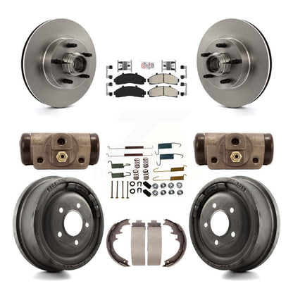 Disc Rotors and Semi-Metallic Brake Pads Kit-K8A-105657 - Kit.bestparts.ca