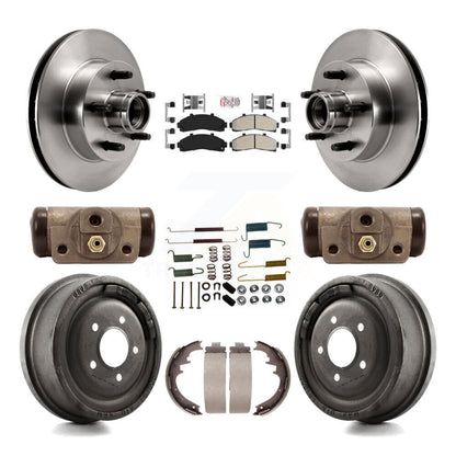 Disc Rotors and Semi-Metallic Brake Pads Kit-K8A-105658 - Kit.bestparts.ca