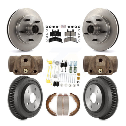 disc rotors and semi metallic brake pads-k8a-105664 - Kit.bestparts.ca