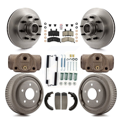 Disc Rotors and Semi-Metallic Brake Pads Kit-K8A-105676 - Kit.bestparts.ca