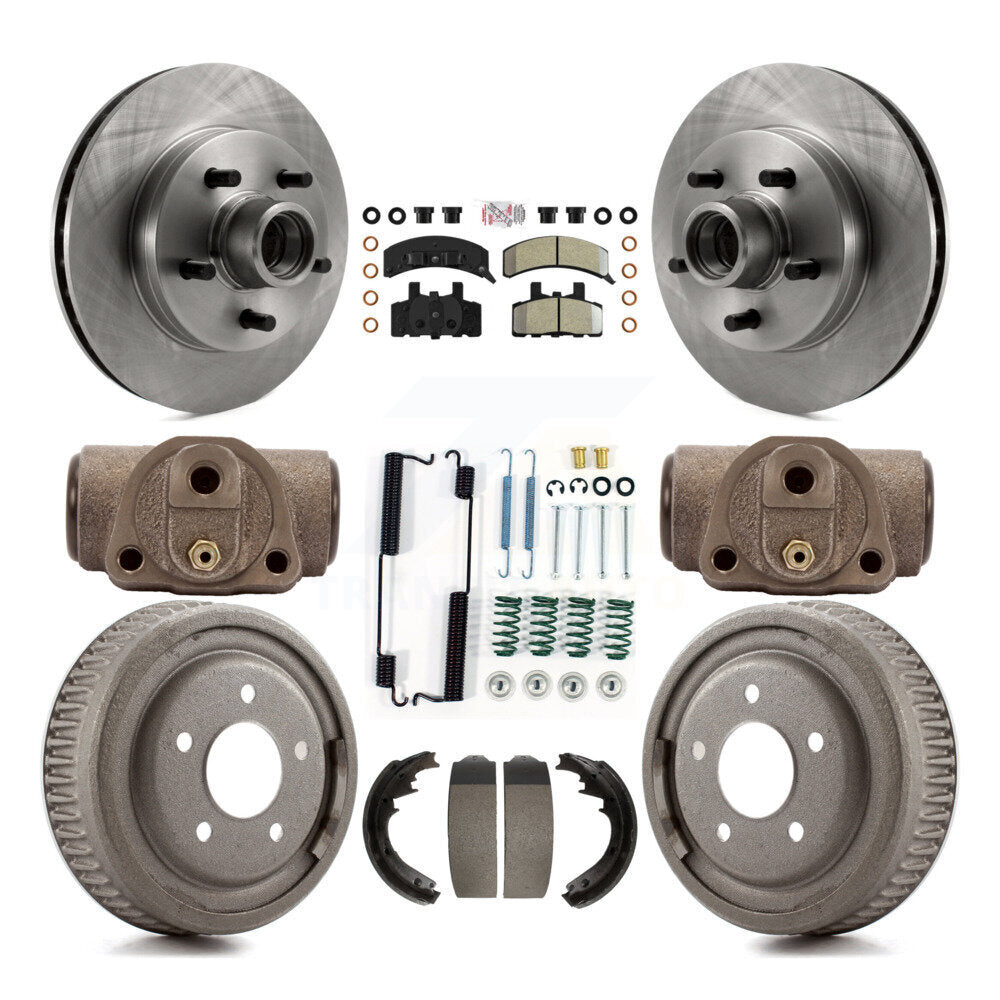 Disc Rotors and Semi-Metallic Brake Pads Kit-K8A-105677 - Kit.bestparts.ca