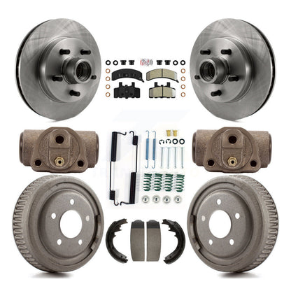 Disc Rotors and Semi-Metallic Brake Pads Kit-K8A-105677 - Kit.bestparts.ca