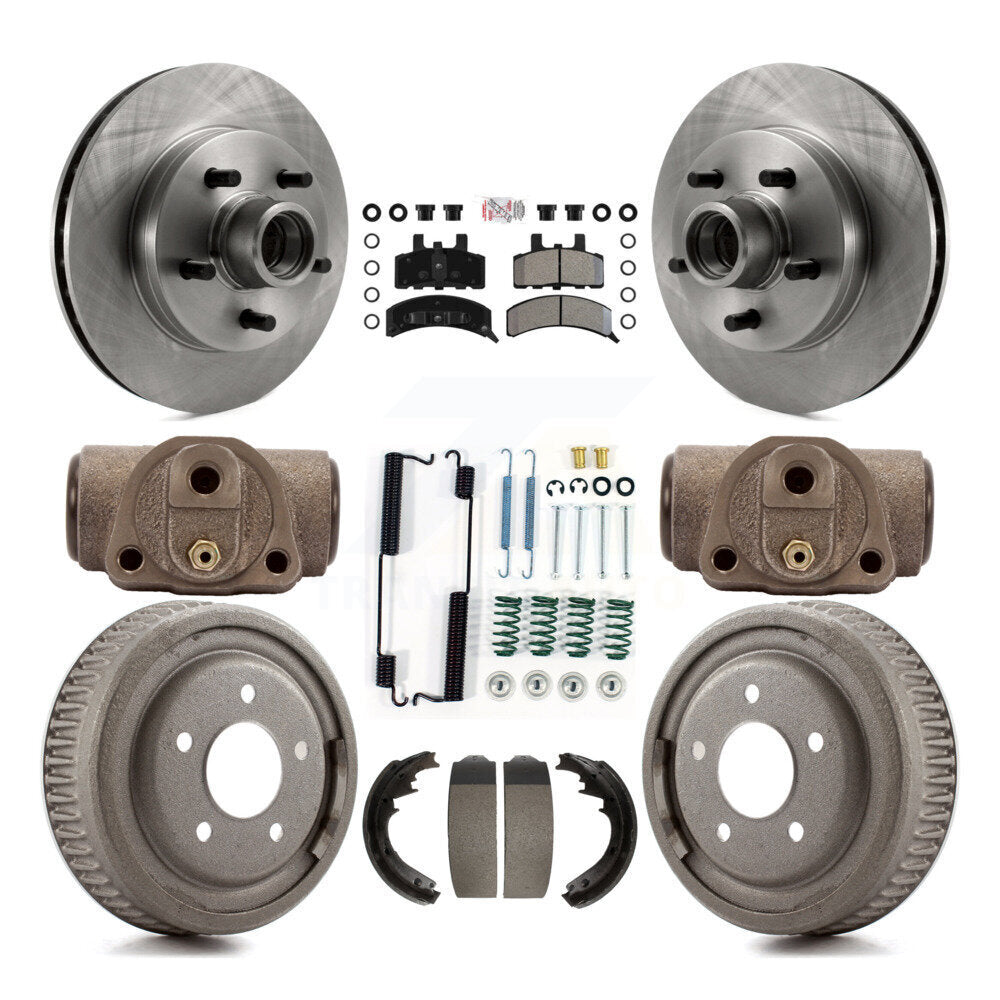 disc rotors and semi metallic brake pads-k8a-105678 - Kit.bestparts.ca