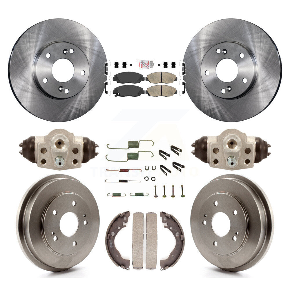 Disc Rotors and Ceramic Brake Pads Kit-K8A-105684 - Kit.bestparts.ca