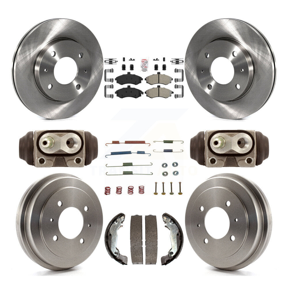 Disc Rotors and Semi-Metallic Brake Pads Kit-K8A-105693 - Kit.bestparts.ca