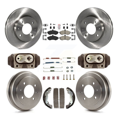 Disc Rotors and Semi-Metallic Brake Pads Kit-K8A-105693 - Kit.bestparts.ca