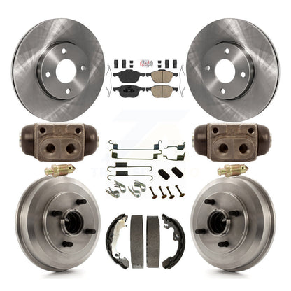 Disc Rotors and Ceramic Brake Pads Kit-K8A-105702 - Kit.bestparts.ca