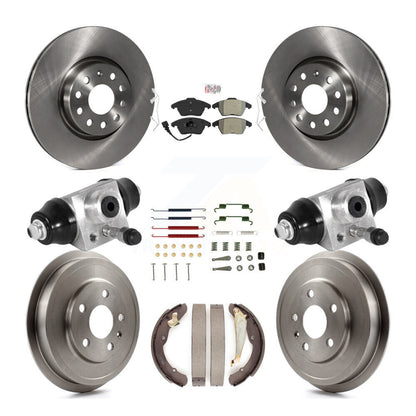 Disc Rotors and Semi-Metallic Brake Pads Kit-K8A-105705 - Kit.bestparts.ca