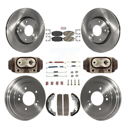 Disc Rotors and Ceramic Brake Pads Kit-K8A-105714 - Kit.bestparts.ca