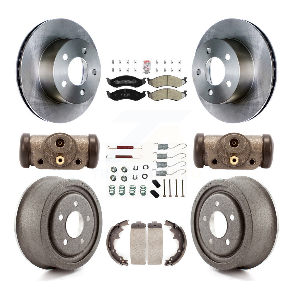Disc Rotors and Semi-Metallic Brake Pads Kit-K8A-105716 - Kit.bestparts.ca Kit.bestparts.ca