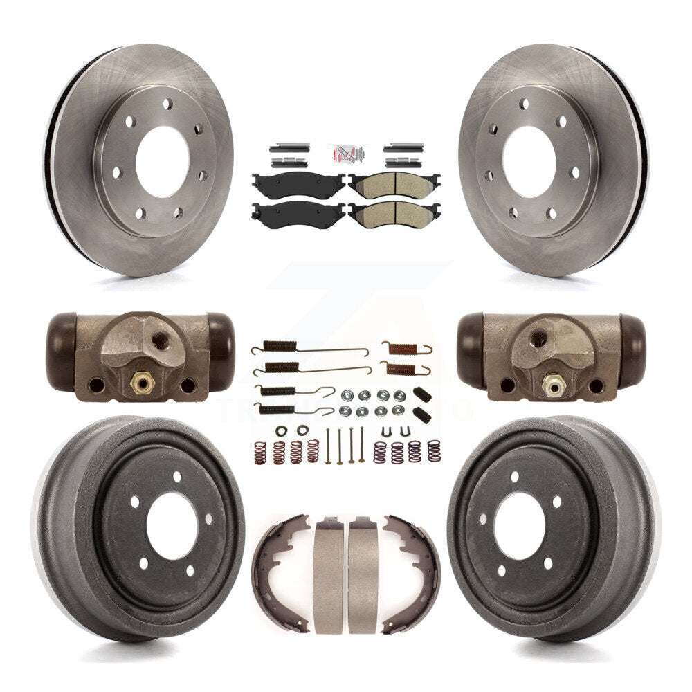 Disc Rotors and Semi-Metallic Brake Pads Kit-K8A-105730 - Kit.bestparts.ca Kit.bestparts.ca
