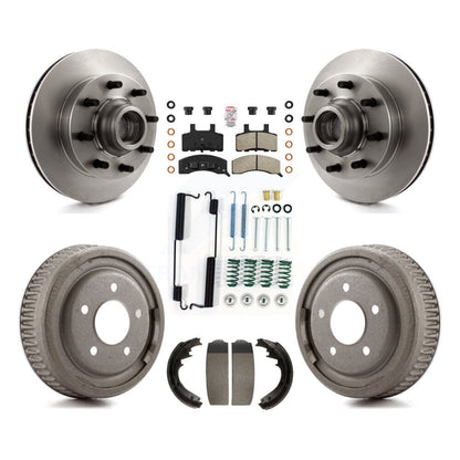 Disc Rotors and Semi-Metallic Brake Pads Kit-K8A-105755 - Kit.bestparts.ca