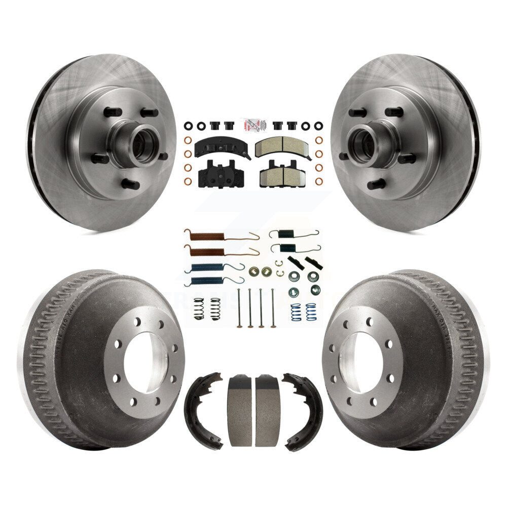 Disc Rotors and Semi-Metallic Brake Pads Kit-K8A-105758 - Kit.bestparts.ca