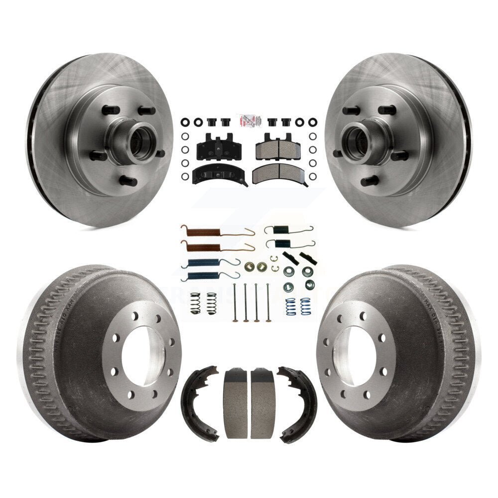 disc rotors and semi metallic brake pads-k8a-105761 - Kit.bestparts.ca