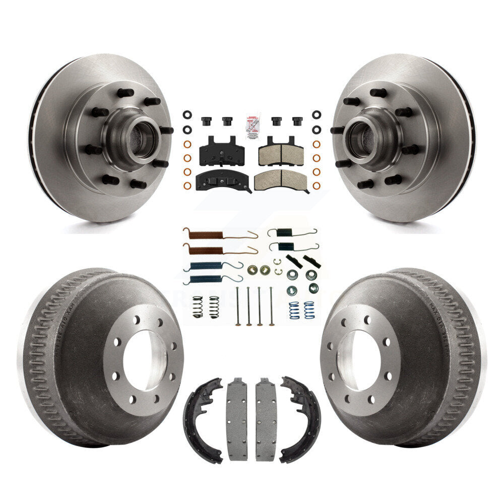 Disc Rotors and Semi-Metallic Brake Pads Kit-K8A-105763 - Kit.bestparts.ca