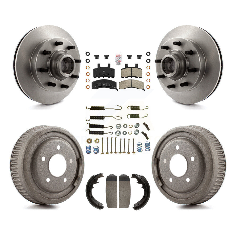 Disc Rotors and Semi-Metallic Brake Pads Kit-K8A-105765 - Kit.bestparts.ca
