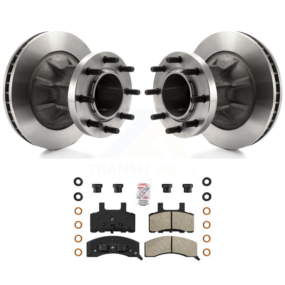 Disc Rotors and Semi-Metallic Brake Pads Kit-K8A-105772 - Kit.bestparts.ca