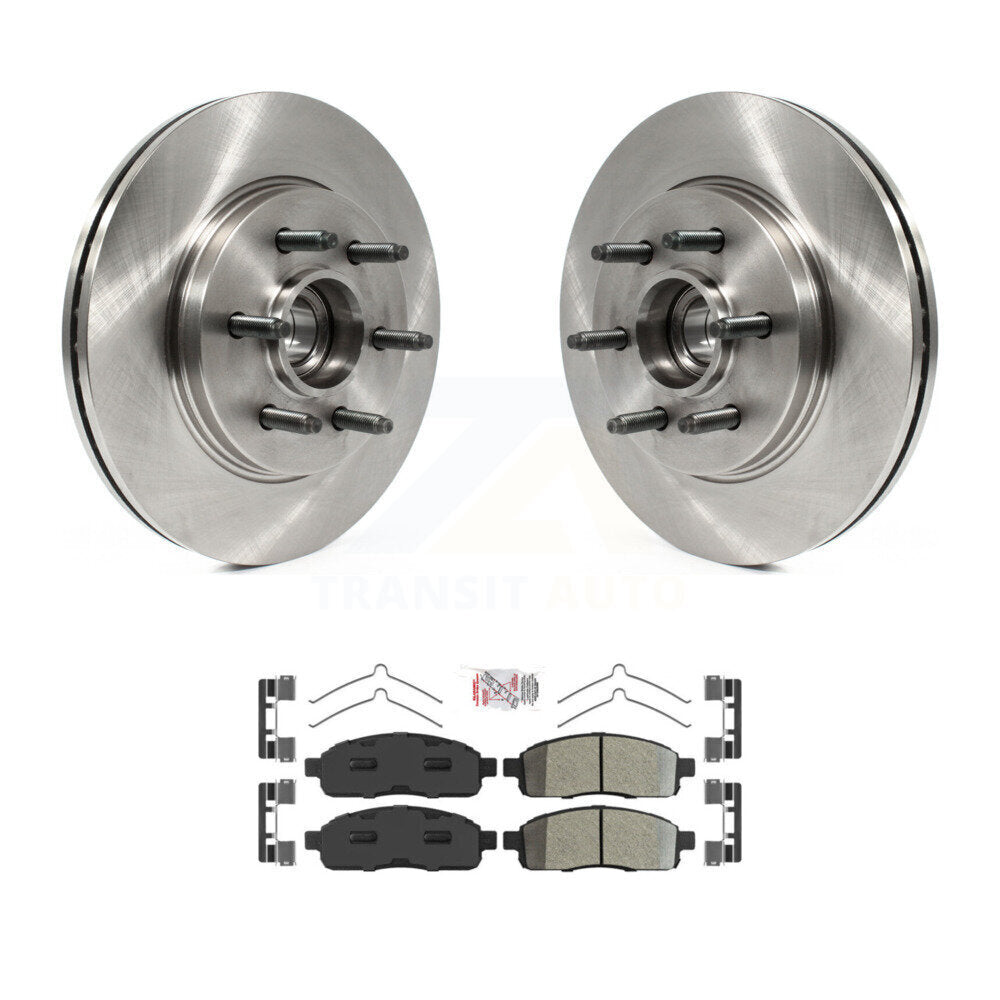 Disc Rotors and Semi-Metallic Brake Pads Kit-K8A-105781 - Kit.bestparts.ca