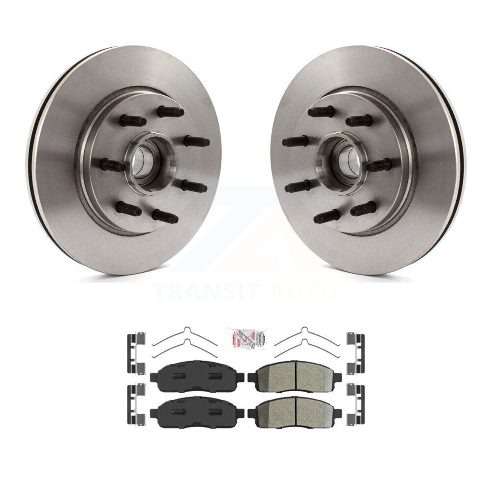 Disc Rotors and Semi-Metallic Brake Pads Kit-K8A-105785 - Kit.bestparts.ca