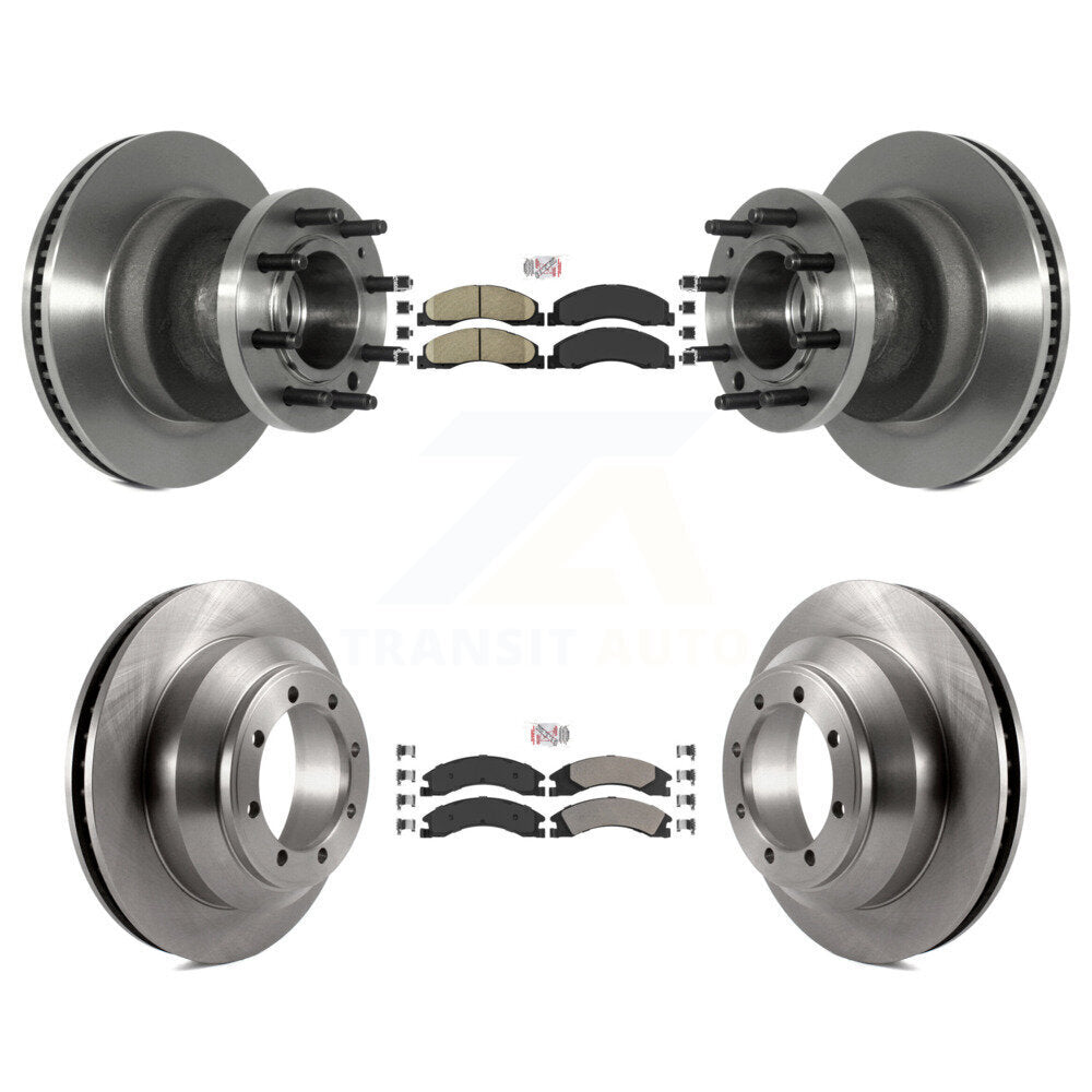 Disc Rotors and Ceramic (Front) & Semi-Metallic (Rear) Brake Pads Kit-K8A-105804 - Kit.bestparts.ca Kit.bestparts.ca