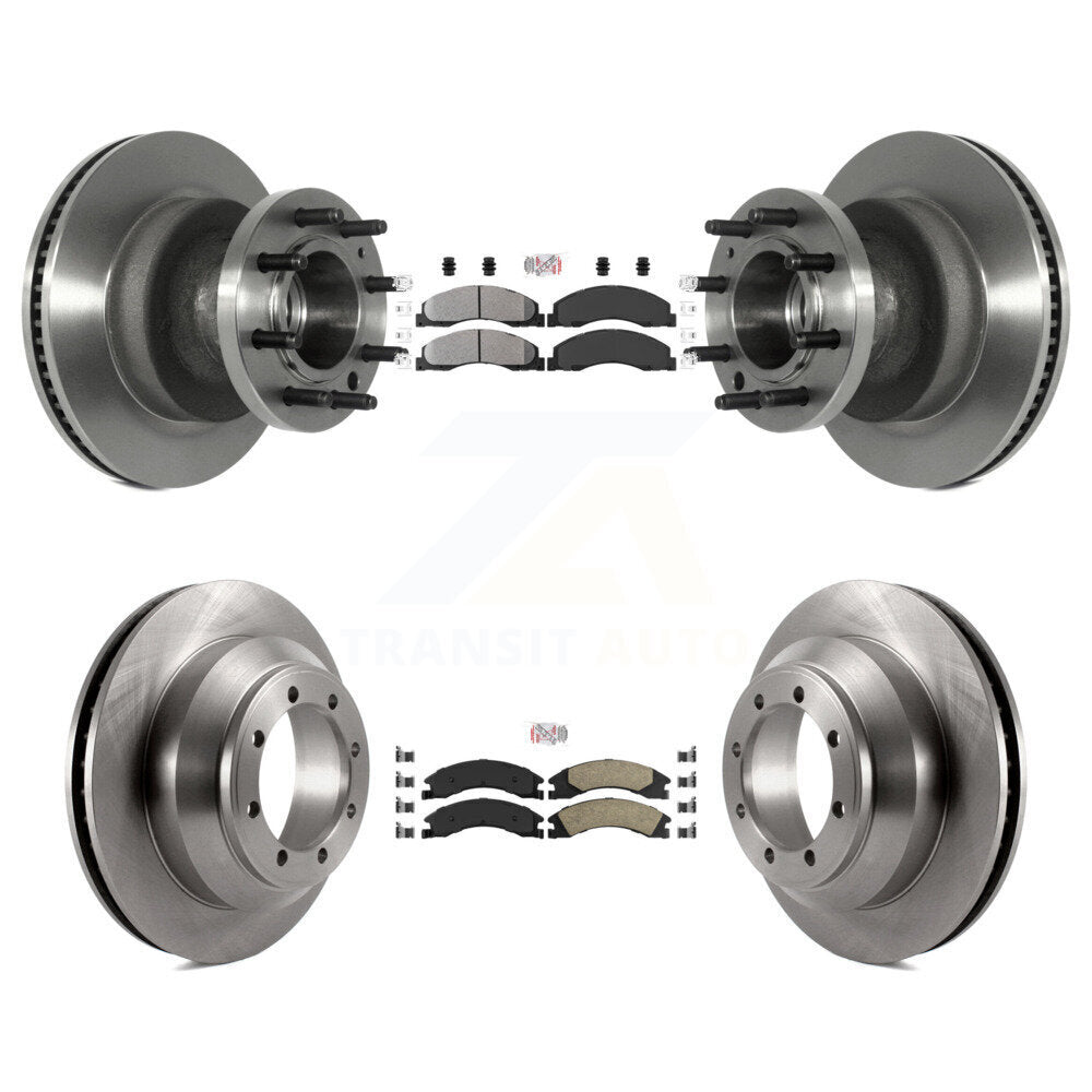 Disc Rotors and Semi-Metallic (Front) & Ceramic (Rear) Brake Pads Kit-K8A-105808 - Kit.bestparts.ca Kit.bestparts.ca