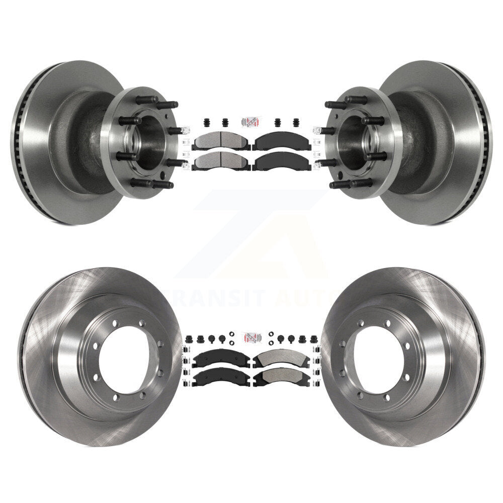 Disc Rotors and Semi-Metallic Brake Pads Kit-K8A-105811 - Kit.bestparts.ca