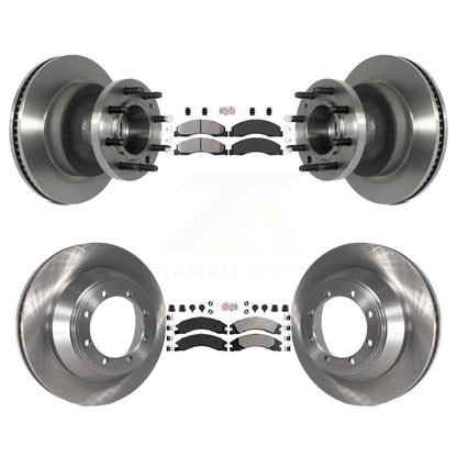 Disc Rotors and Semi-Metallic Brake Pads Kit-K8A-105811 - Kit.bestparts.ca