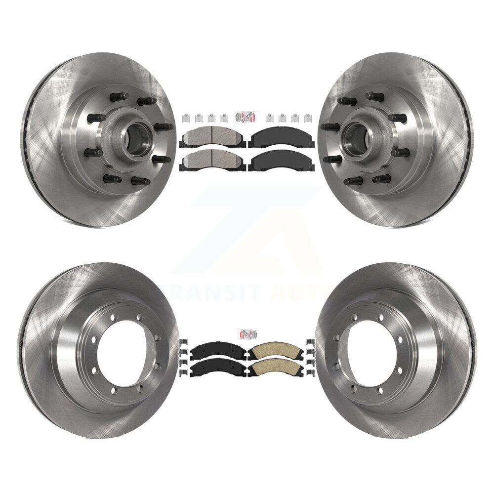 Disc Rotors and Semi-Metallic (Front) & Ceramic (Rear) Brake Pads Kit-K8A-105816 - Kit.bestparts.ca Kit.bestparts.ca
