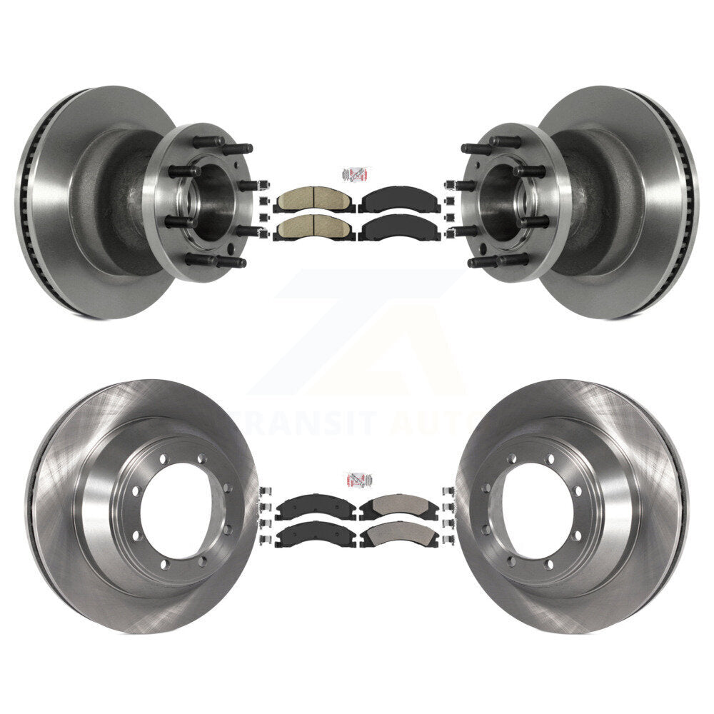 Disc Rotors and Ceramic (Front) & Semi-Metallic (Rear) Brake Pads Kit-K8A-105818 - Kit.bestparts.ca Kit.bestparts.ca