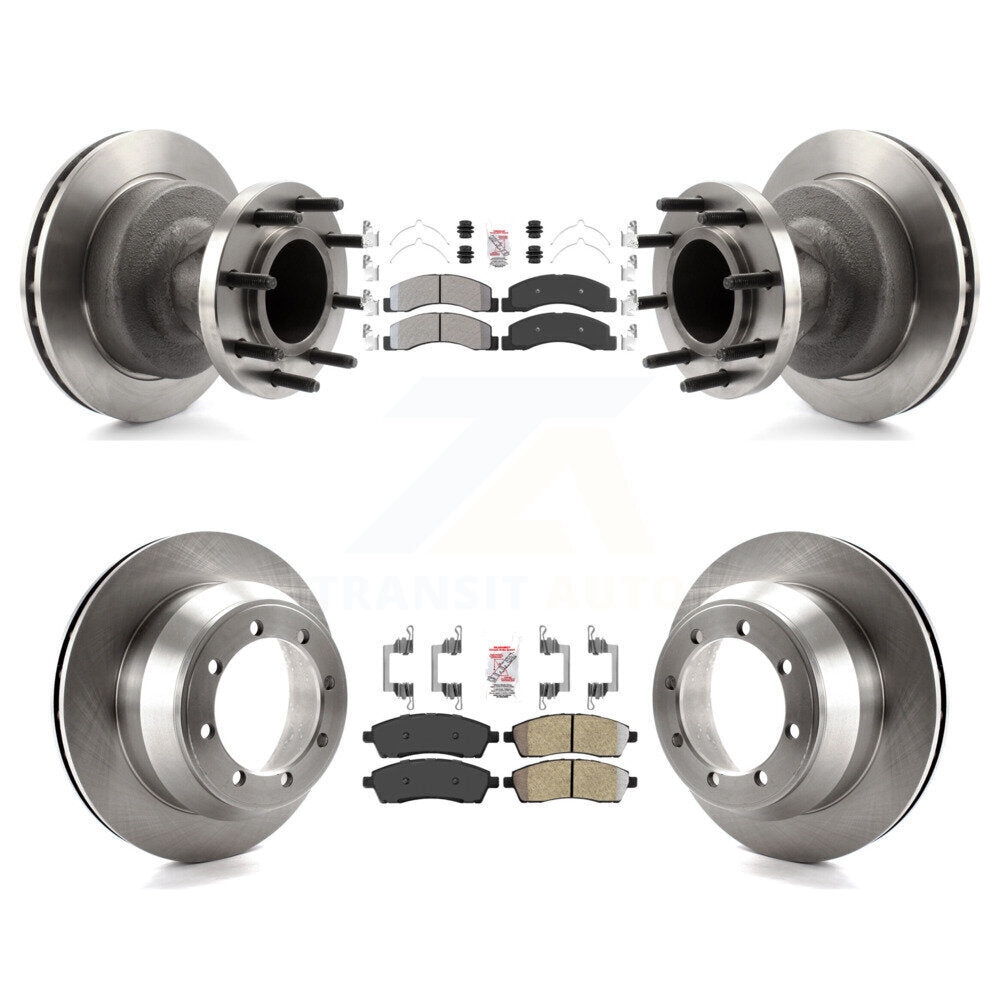 disc rotors and semi metallic brake pads-k8a-105846 - Kit.bestparts.ca