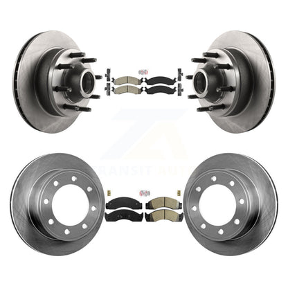 disc rotors and semi metallic brake pads-k8a-105879 - Kit.bestparts.ca