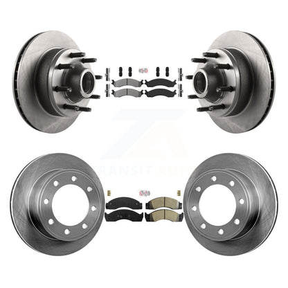 disc rotors and semi metallic brake pads-k8a-105880 - Kit.bestparts.ca