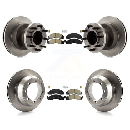 disc rotors and semi metallic brake pads-k8a-105886 - Kit.bestparts.ca