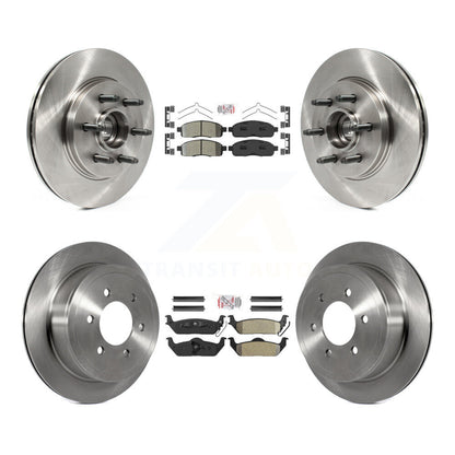 Disc Rotors and Semi-Metallic Brake Pads Kit-K8A-105888 - Kit.bestparts.ca