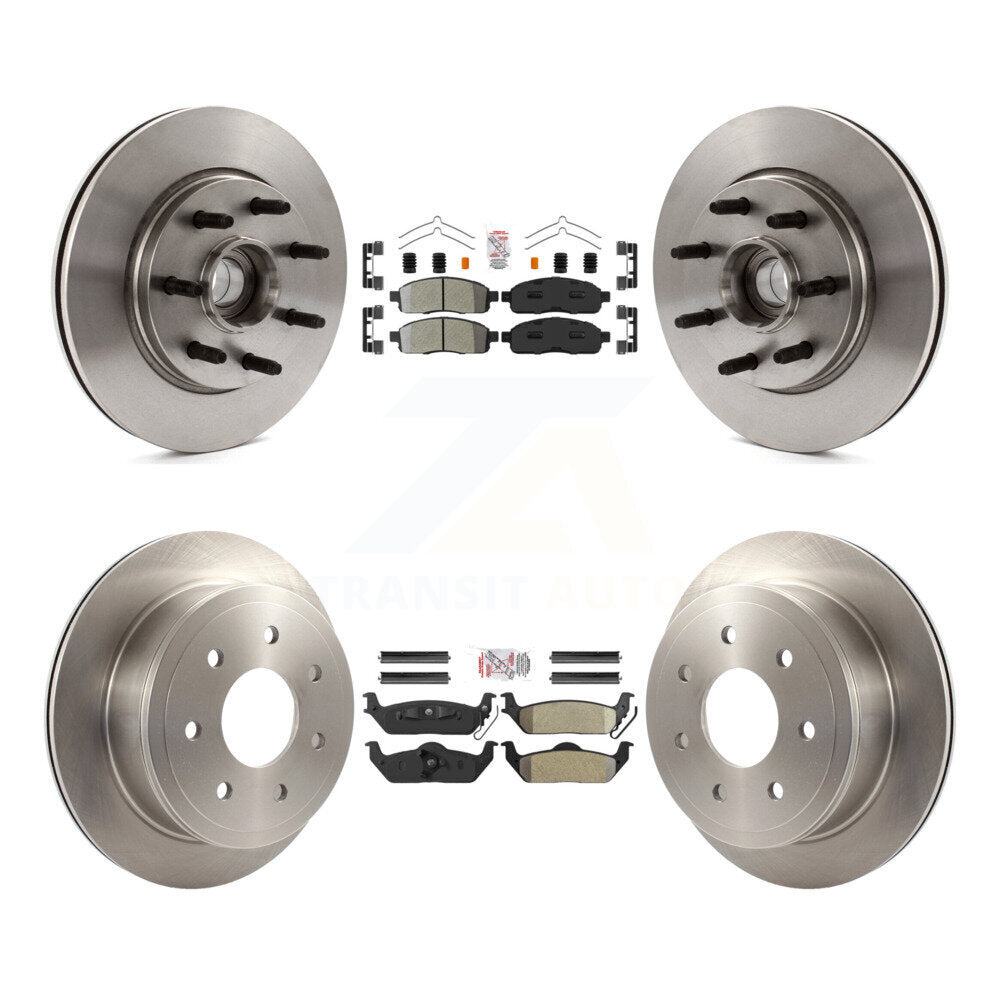 Disc Rotors and Semi-Metallic Brake Pads Kit-K8A-105891 - Kit.bestparts.ca