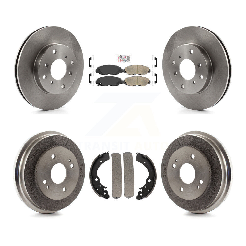 Disc Rotors and Ceramic Brake Pads Kit-K8A-105942 - Kit.bestparts.ca