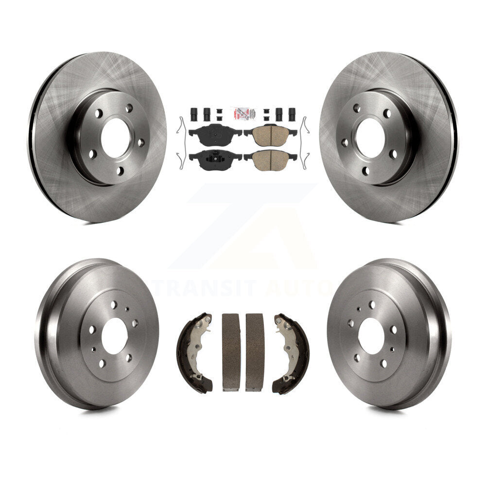 Disc Rotors and Ceramic Brake Pads Kit-K8A-105951 - Kit.bestparts.ca