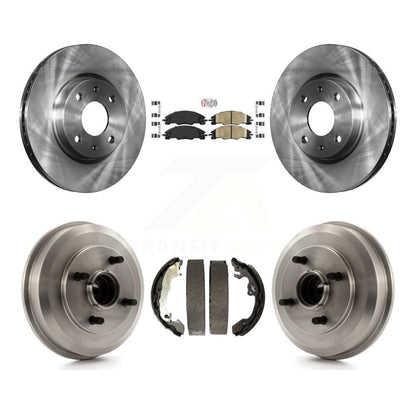 Disc Rotors and Ceramic Brake Pads Kit-K8A-105974 - Kit.bestparts.ca