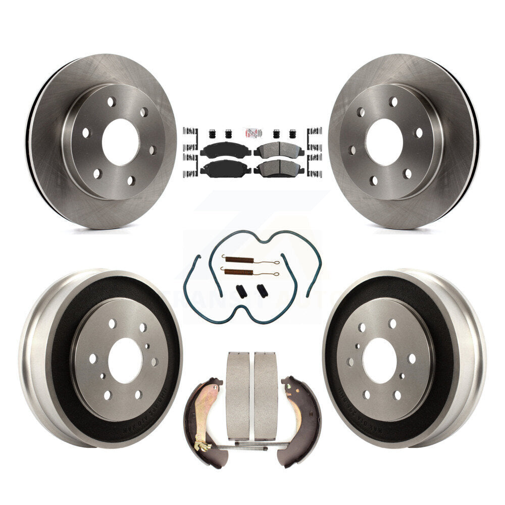 Disc Rotors and Semi-Metallic Brake Pads Kit-K8A-105997 - Kit.bestparts.ca Kit.bestparts.ca