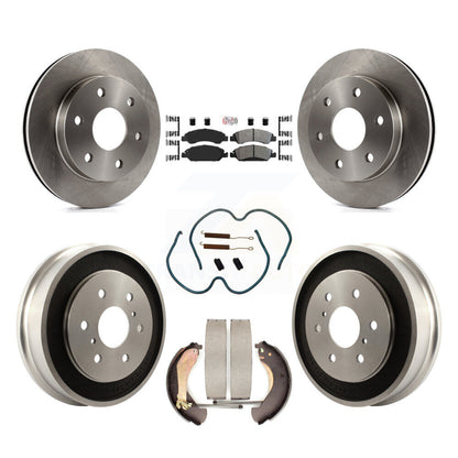 Disc Rotors and Semi-Metallic Brake Pads Kit-K8A-105997 - Kit.bestparts.ca