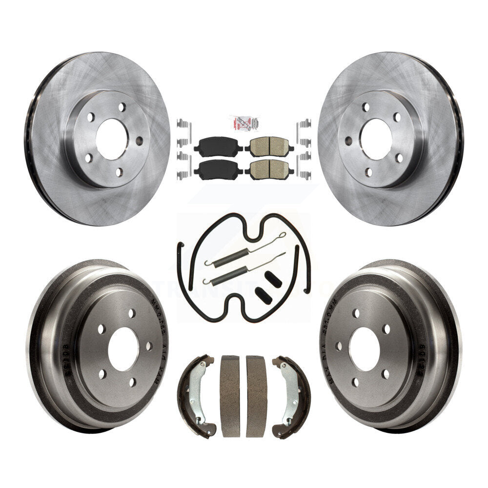 Disc Rotors and Ceramic Brake Pads Kit-K8A-106012 - Kit.bestparts.ca Kit.bestparts.ca