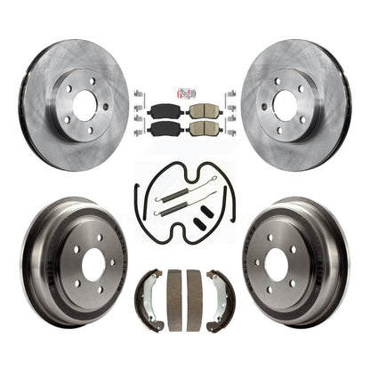 Disc Rotors and Ceramic Brake Pads Kit-K8A-106012 - Kit.bestparts.ca