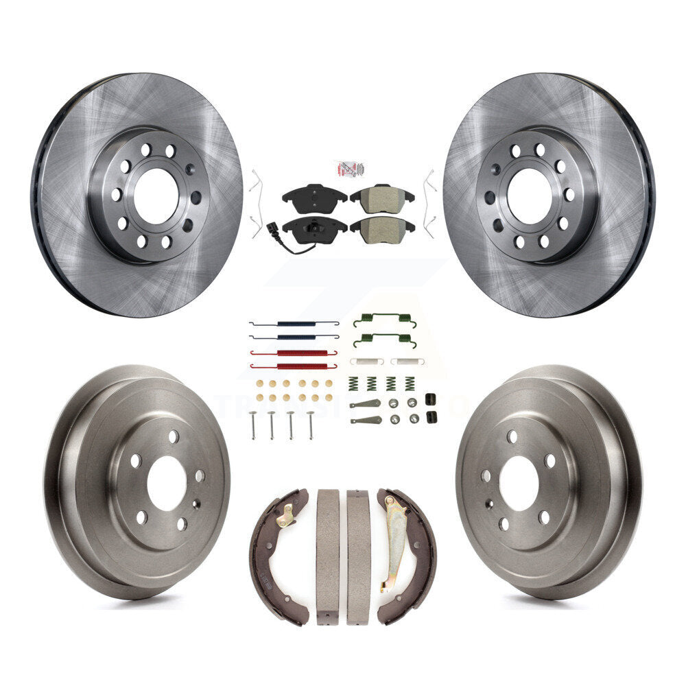 Disc Rotors and Semi-Metallic Brake Pads Kit-K8A-106037 - Kit.bestparts.ca
