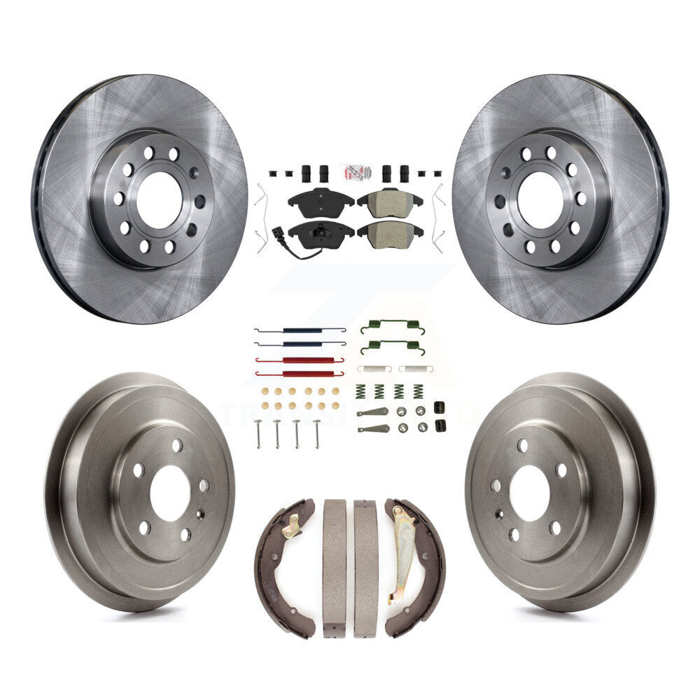 Disc Rotors and Semi-Metallic Brake Pads Kit-K8A-106038 - Kit.bestparts.ca Kit.bestparts.ca
