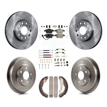 Disc Rotors and Semi-Metallic Brake Pads Kit-K8A-106038 - Kit.bestparts.ca