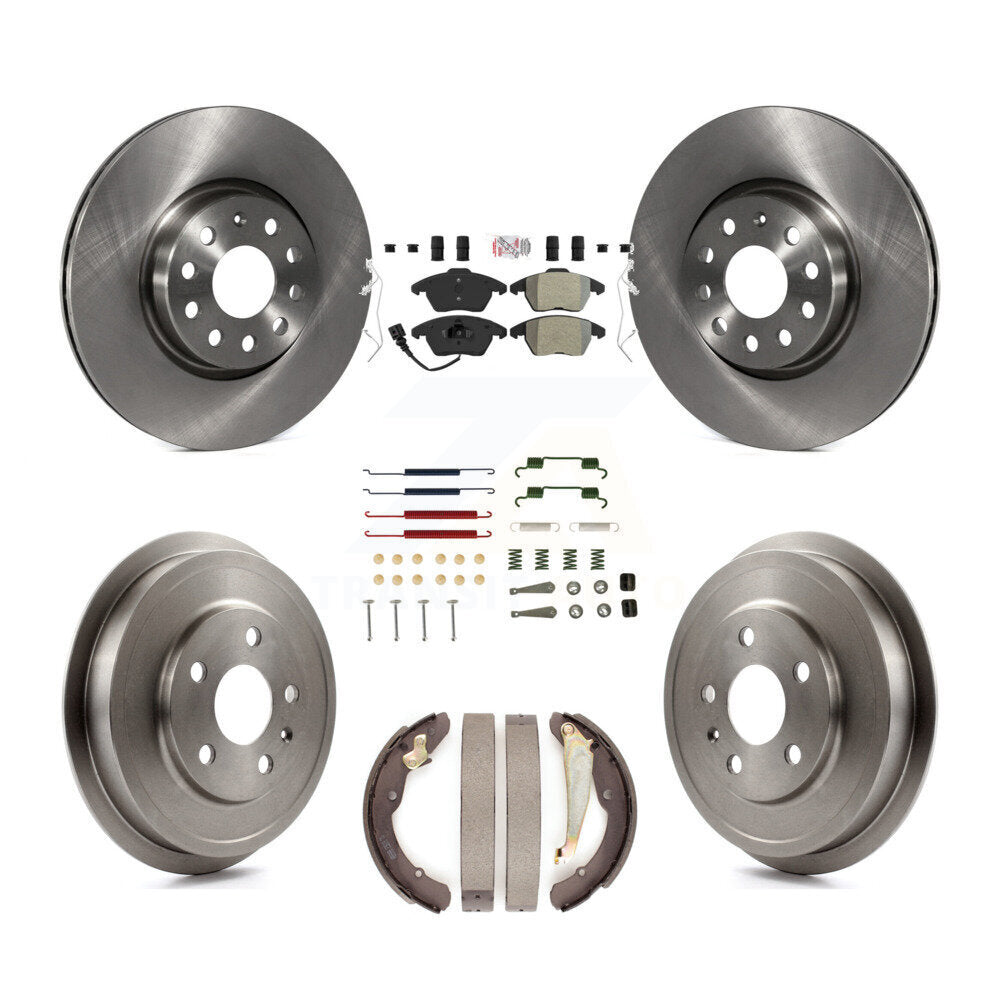 Disc Rotors and Semi-Metallic Brake Pads Kit-K8A-106040 - Kit.bestparts.ca