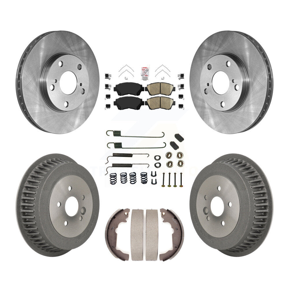 Disc Rotors and Ceramic Brake Pads Kit-K8A-106045 - Kit.bestparts.ca