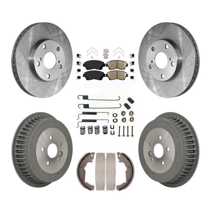 Disc Rotors and Ceramic Brake Pads Kit-K8A-106045 - Kit.bestparts.ca