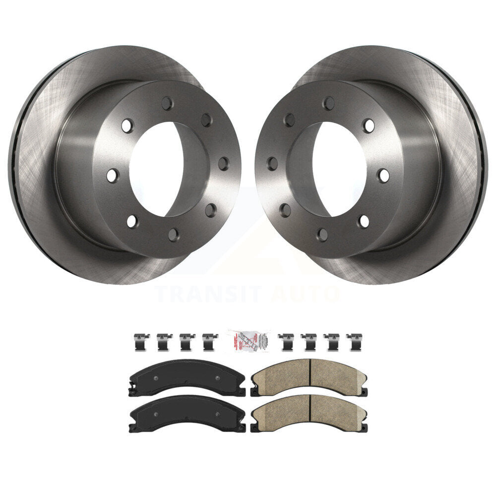 Disc Rotors and Ceramic Brake Pads Kit-K8A-106115 - Kit.bestparts.ca