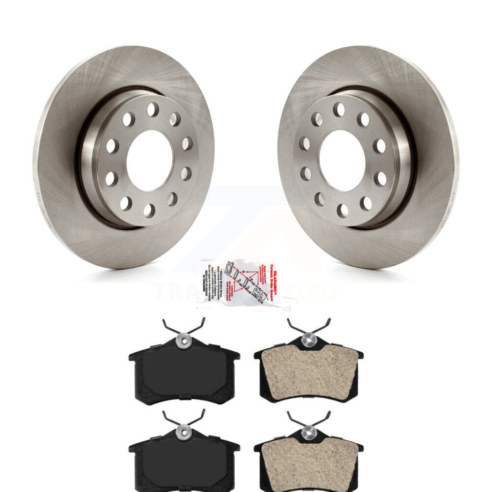 Disc Rotors and Semi-Metallic Brake Pads Kit-K8A-106128 - Kit.bestparts.ca